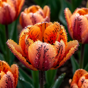 Тюльпан Литл Джем купить по цене от 199р. в интернет-магазине «Посадика» с доставкой почтой в в Дигорае и по всей России – [изображение №1].