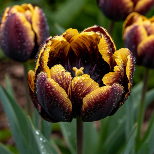 Тюльпан Коралловый Риф купить по цене от 600р. в интернет-магазине «Посадика» с доставкой почтой в в Дигорае и по всей России – [изображение №1].