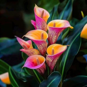 Калла Оникс купить по цене от 450р. в интернет-магазине «Посадика» с доставкой почтой в в Дигорае и по всей России – [изображение №1].